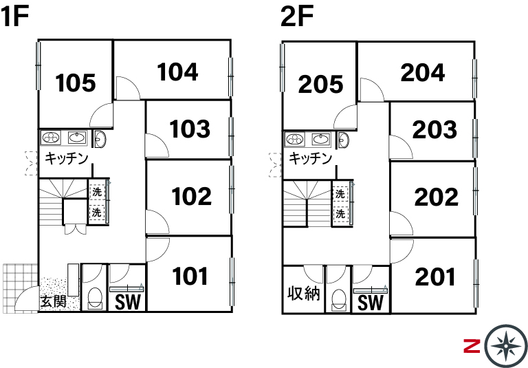 C113/J38 Tokyoβ 小竹向原3間取り図