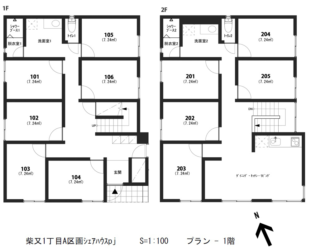 G55/K47 Tokyoβ Shibamata 4 (Shibamata WEST)間取り図