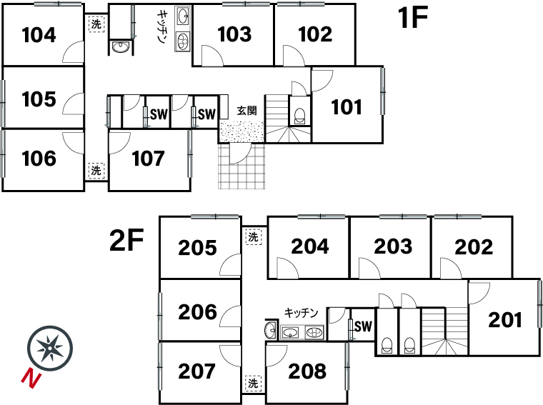 C96/L206 Tokyoβ무사시세키1間取り図