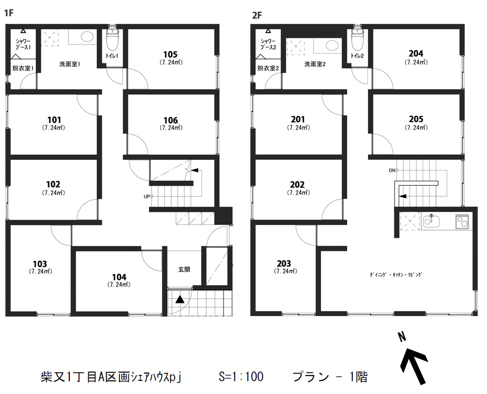 G55/K47 Tokyoβ 柴又4間取り図