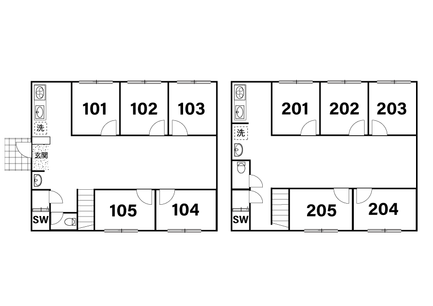 L196 Tokyoβ 竹ノ塚9間取り図