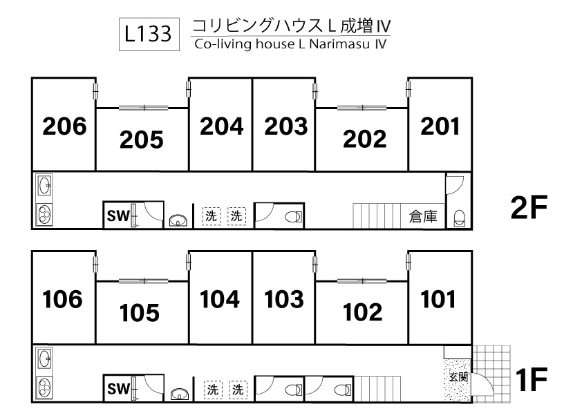 L133 Tokyoβ 成増6間取り図