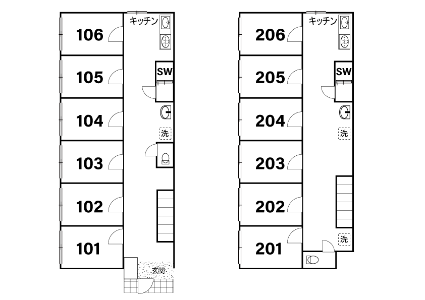 L101 Tokyoβ 舎人14間取り図