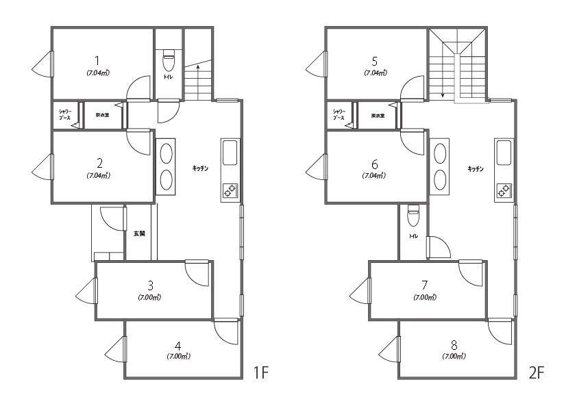J217/A2 Tokyoβ 니시아라이7間取り図
