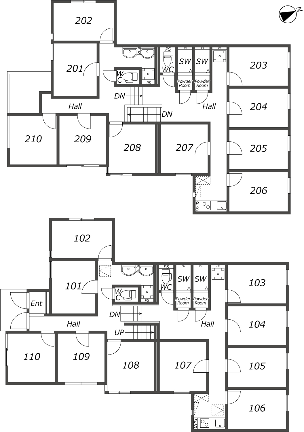 L59 TOKYO β 東武練馬2間取り図