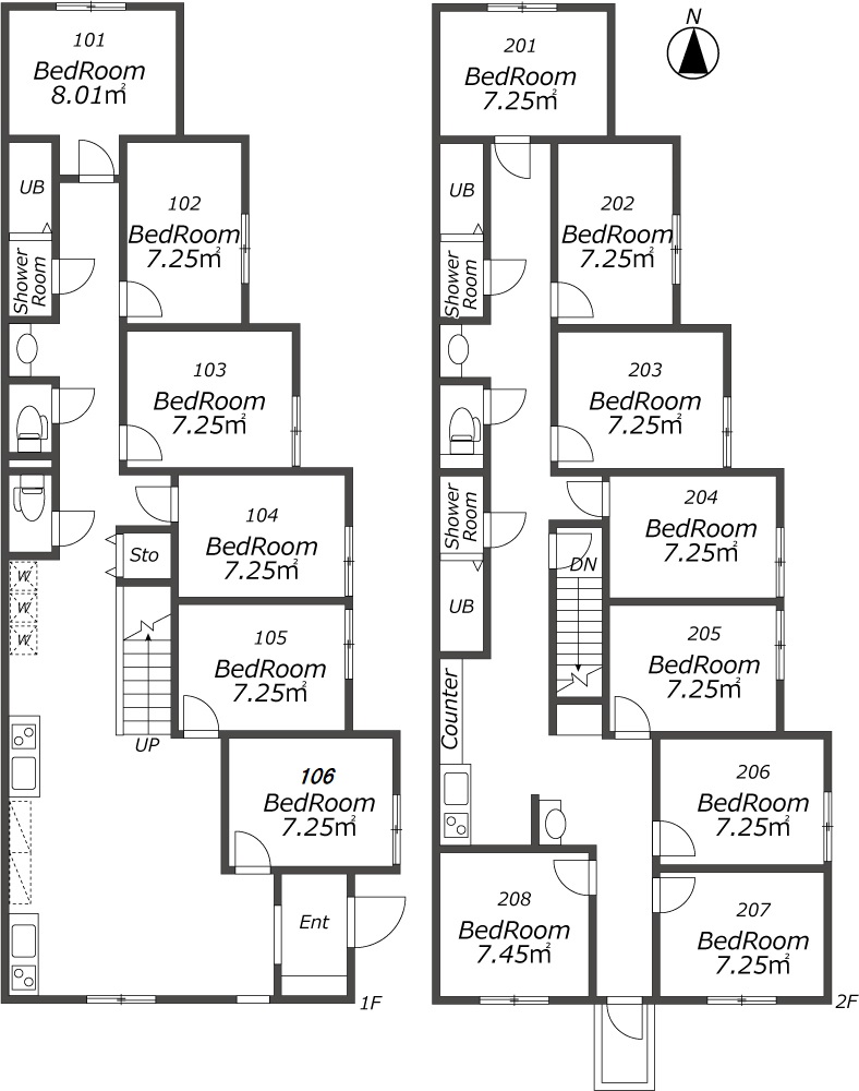 F12 TOKYO β 六町25間取り図