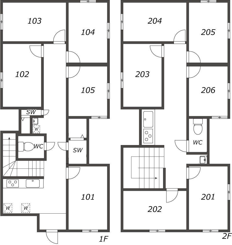 L147 TOKYO β 代田橋2間取り図