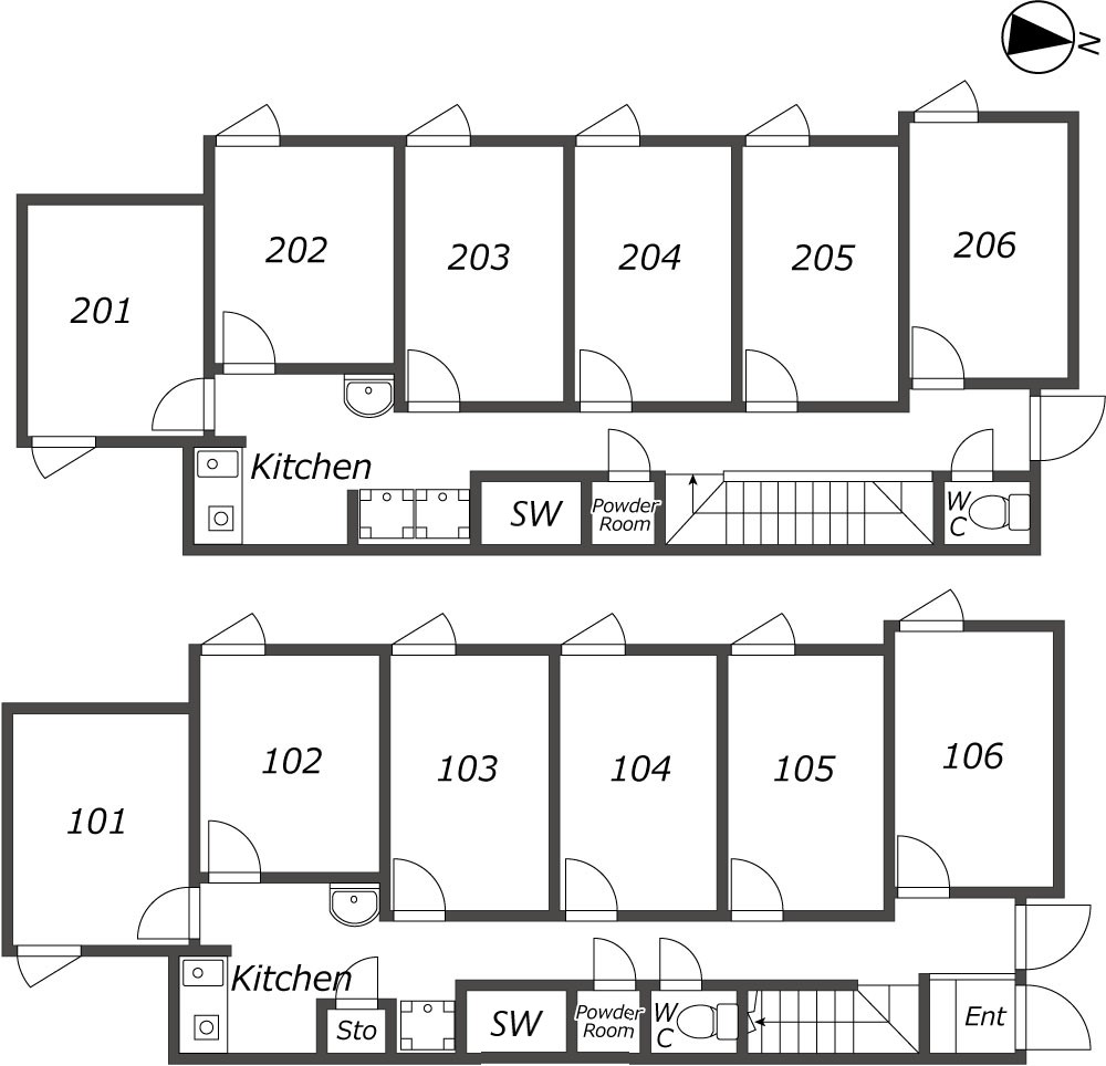 L240 TOKYO β 学芸大学3間取り図