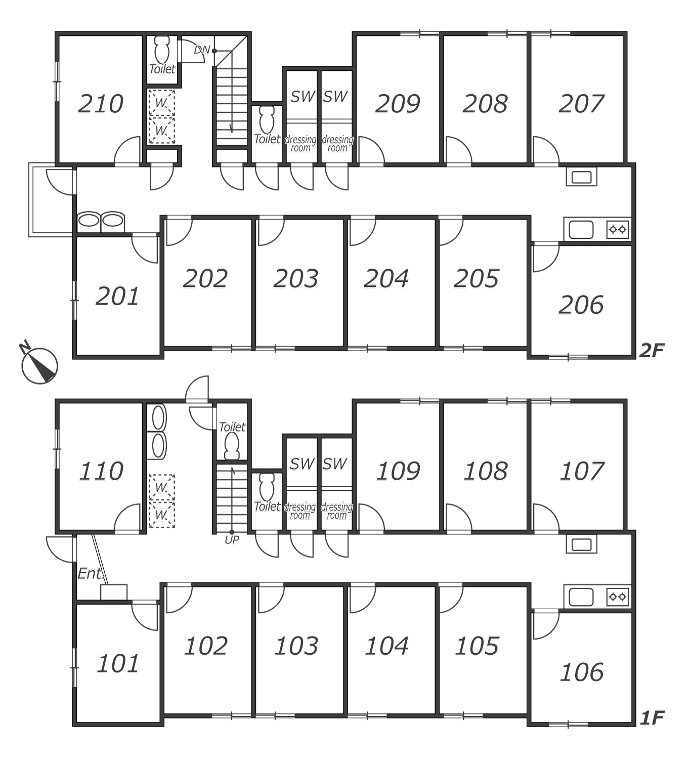 L263 TOKYO β 西永福間取り図