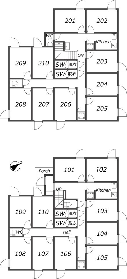 L73 TOKYO β 新高円寺5間取り図