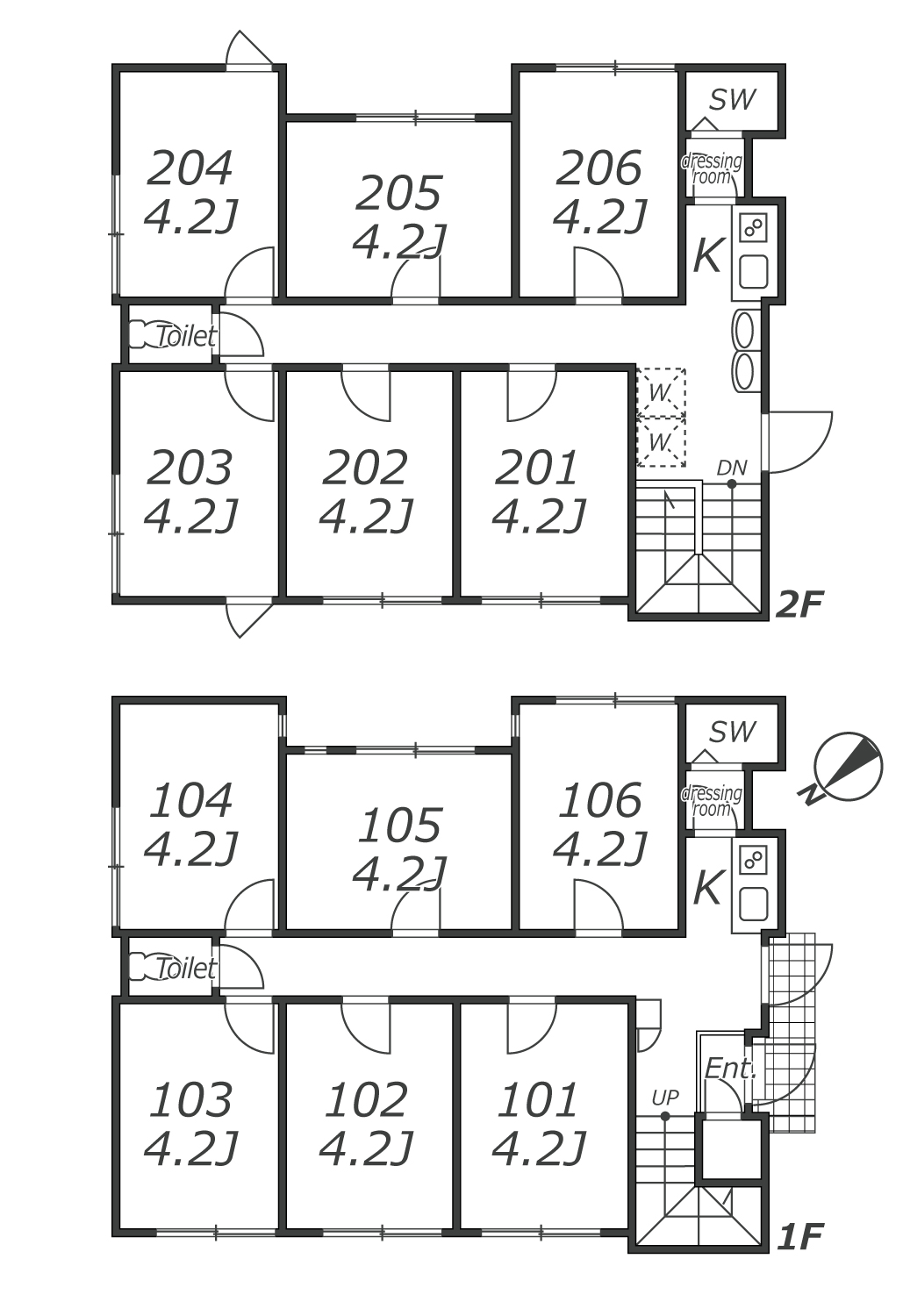J330 TOKYO β 代々木上原間取り図