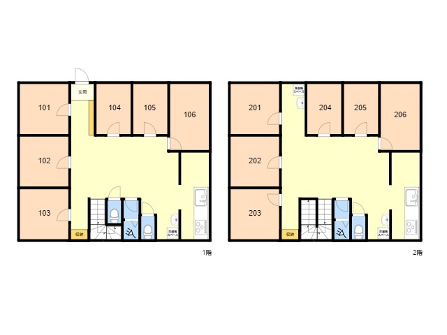 F119 TOKYO β 新江古田7間取り図