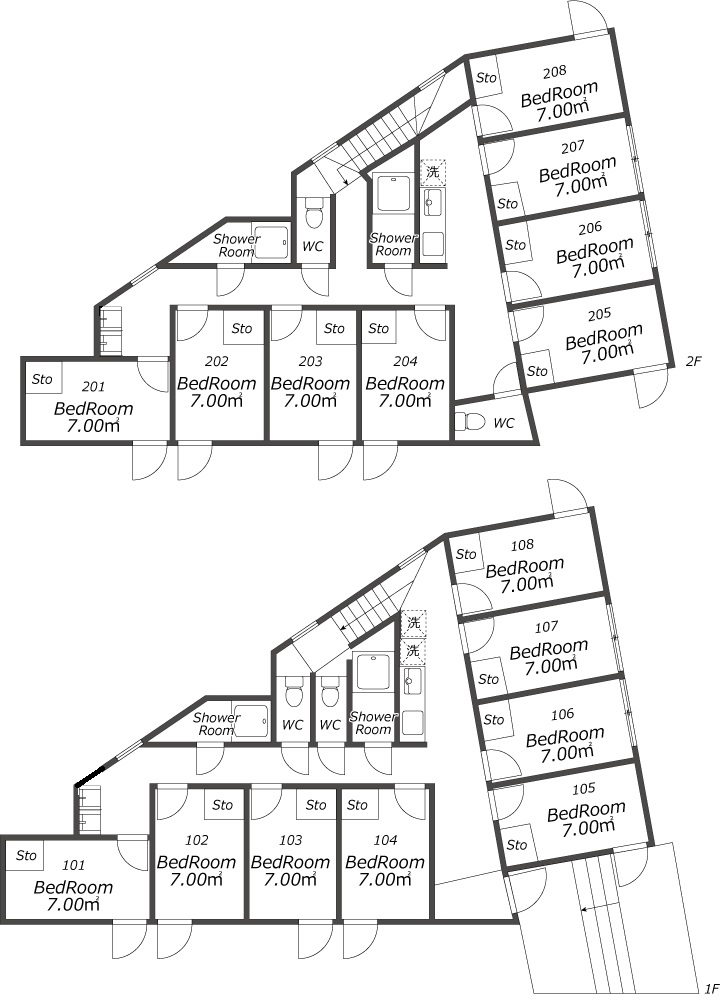 F64 TOKYO β 新江古田5間取り図