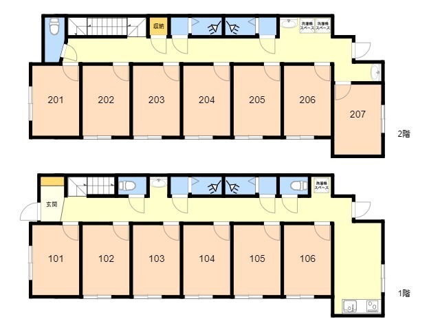 K148 TOKYO β 柴又2間取り図