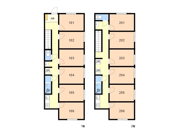 J125 TOKYO β 南阿佐ヶ谷2間取り図
