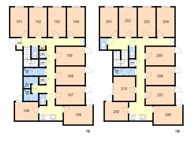 F123 TOKYO β 方南町9間取り図