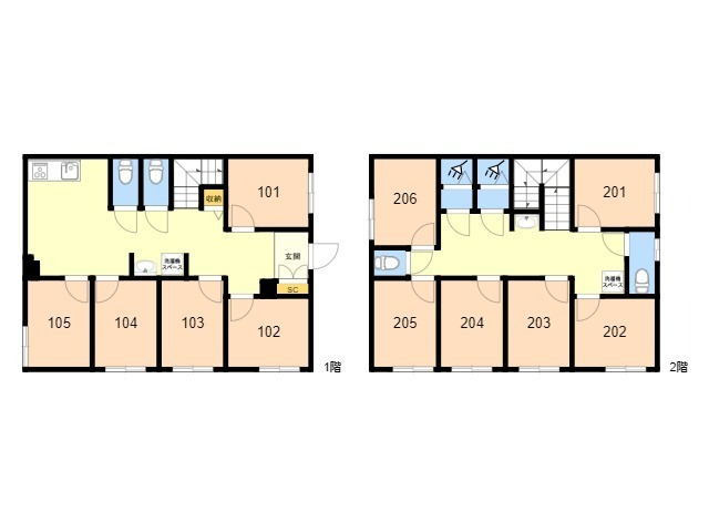 K424 TOKYO β 新柴又9間取り図