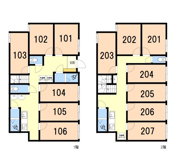 K373 TOKYO β 三軒茶屋3間取り図