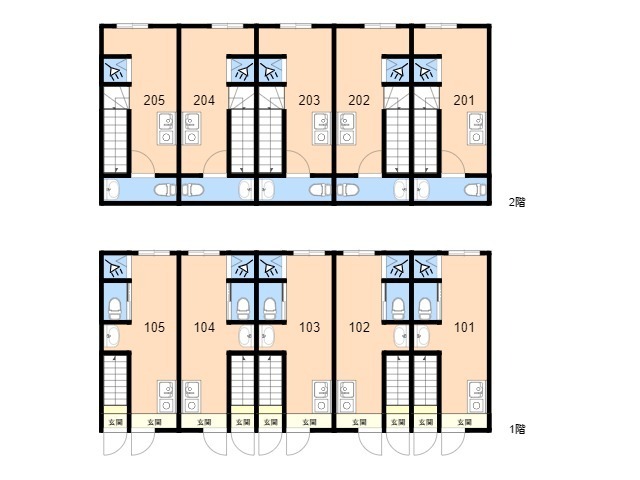 K253 TOKYO β 四ツ木10間取り図