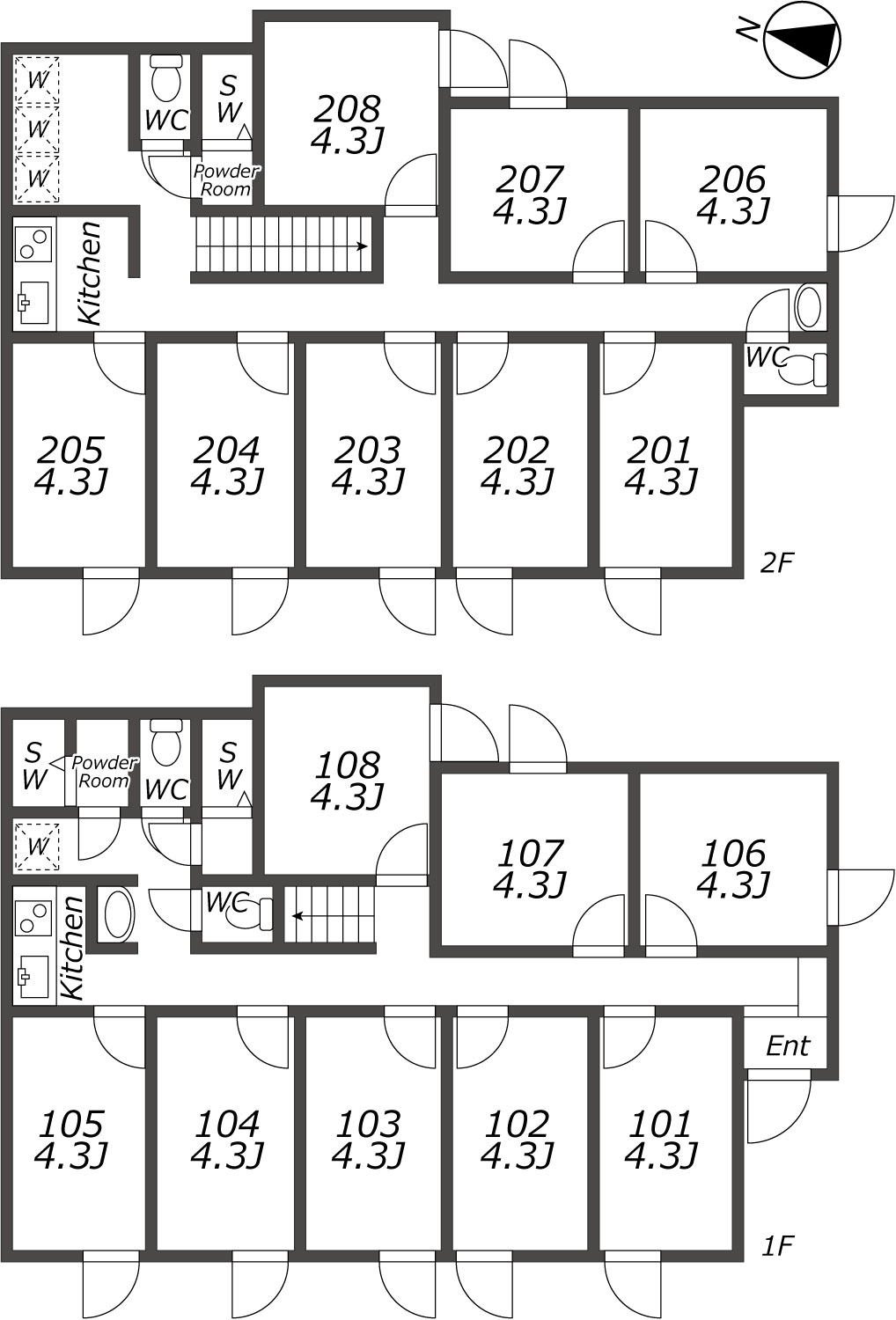 L9 TOKYO β Aoi 1間取り図