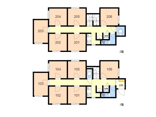L31 TOKYO β Kami-Igusa 2間取り図
