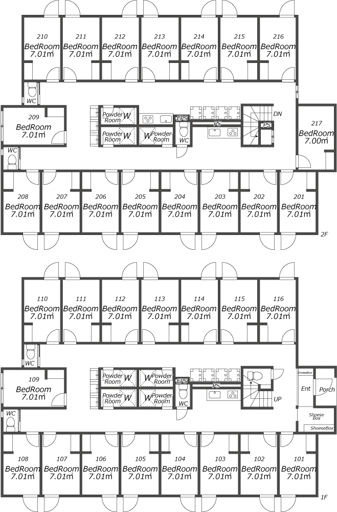 F54 TOKYO β Kugayama 5間取り図