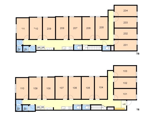 F46 TOKYO β Kyodo 5間取り図