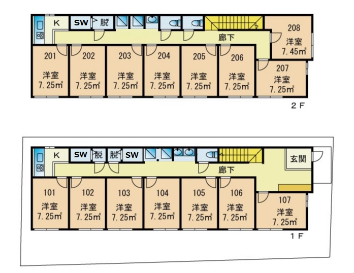 L56 TOKYO β 우키마후나도2間取り図