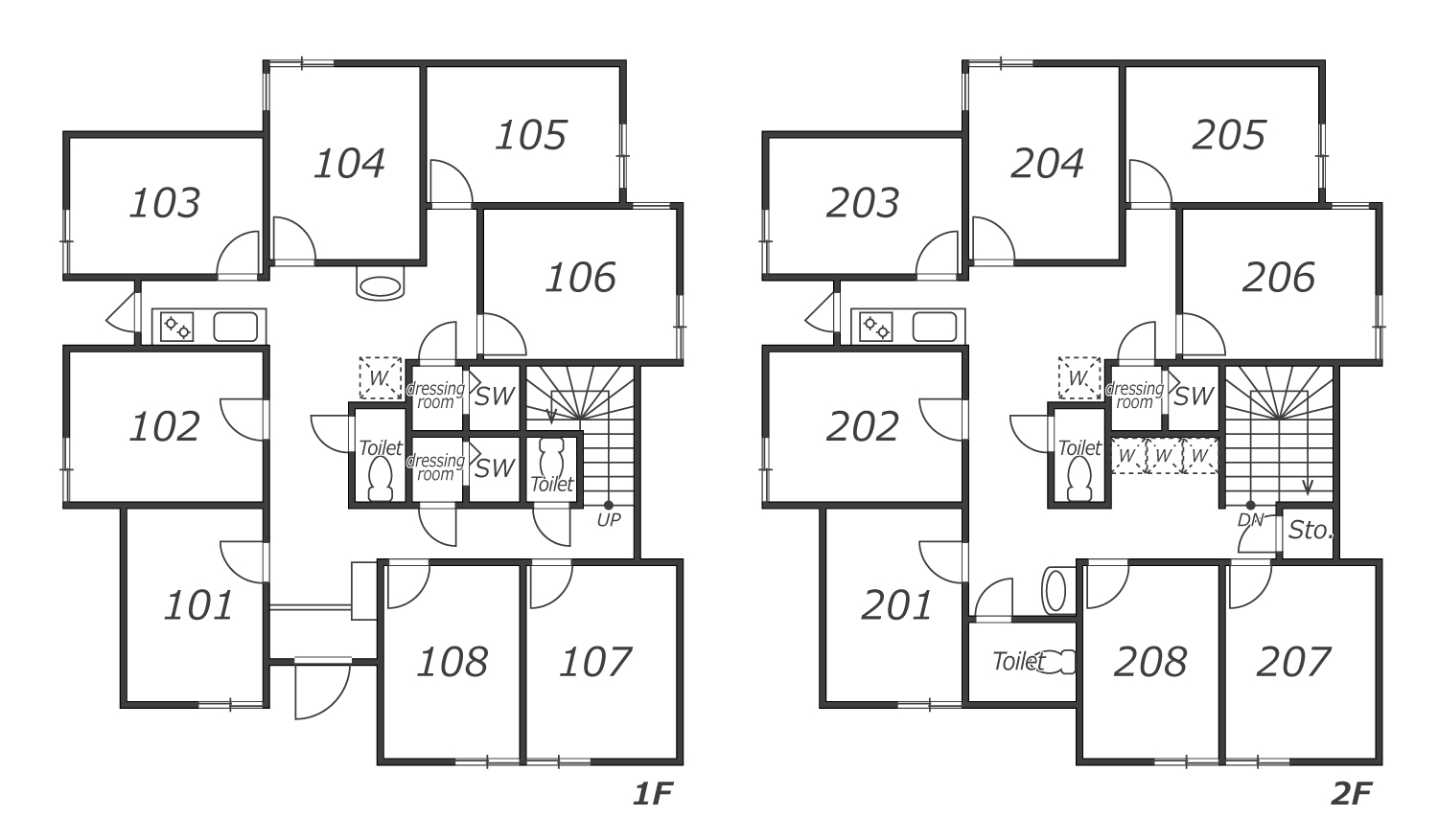 L154 TOKYO β Itabashi-Honcho 3間取り図