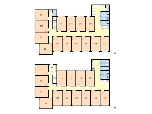 K440 TOKYO β Soshigaya-Okura 2間取り図