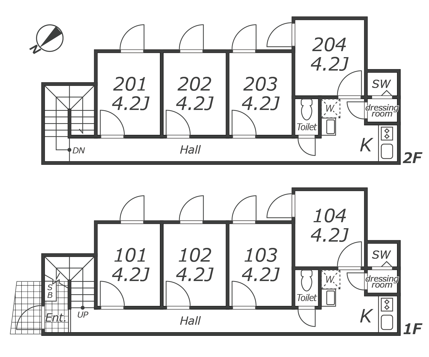 L120 TOKYO β 히가시나가사키6間取り図