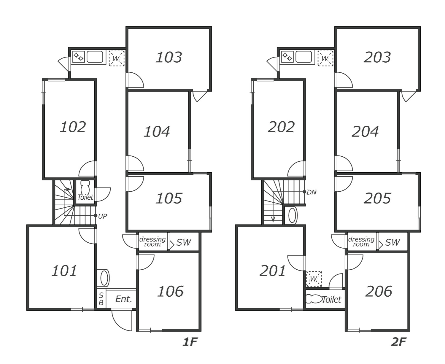 L217 TOKYO β Daishimae 9間取り図
