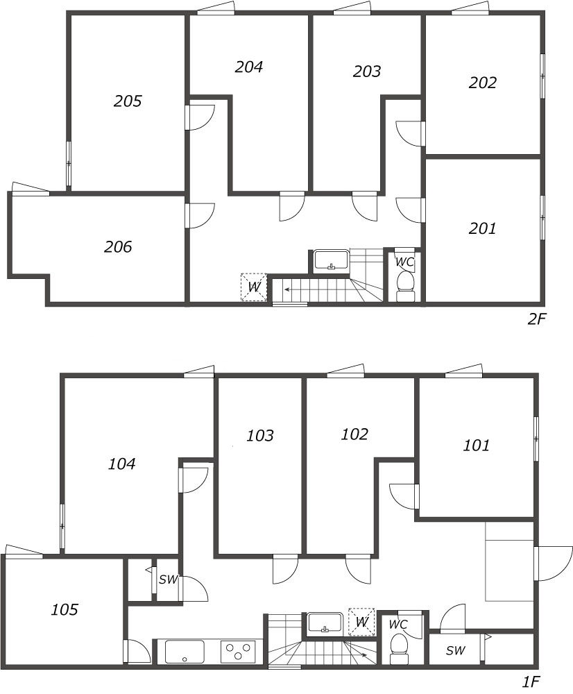 L231 TOKYO β Kugahara 1間取り図