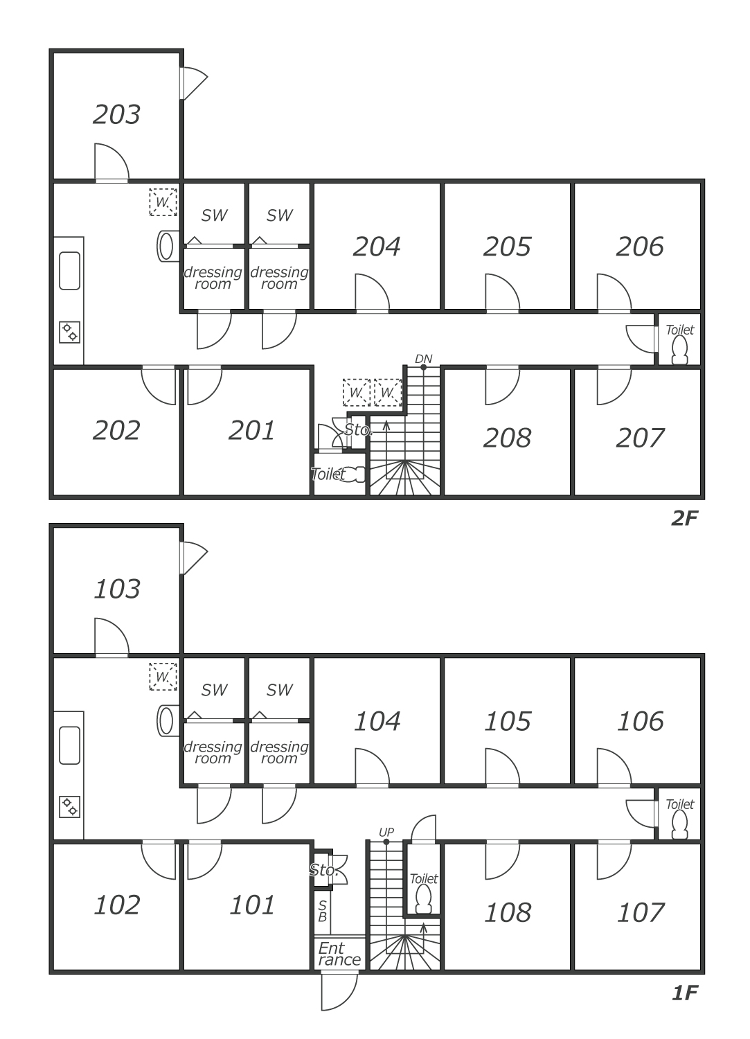 L235 TOKYO β Takenotsuka 32間取り図