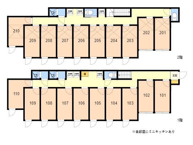 K284 TOKYO β Shimura-Sanchome 4間取り図