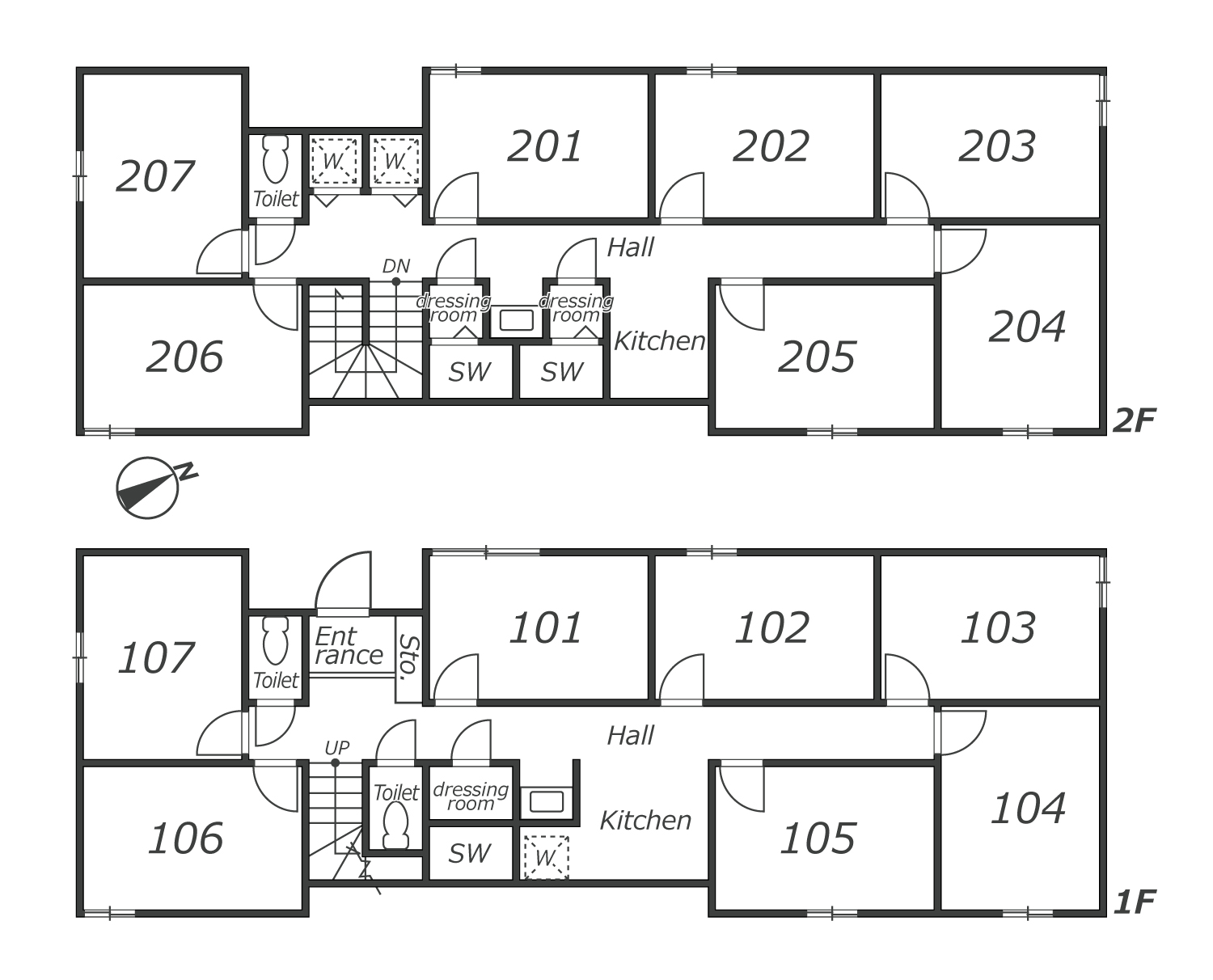 L221 TOKYO β 기치죠지間取り図