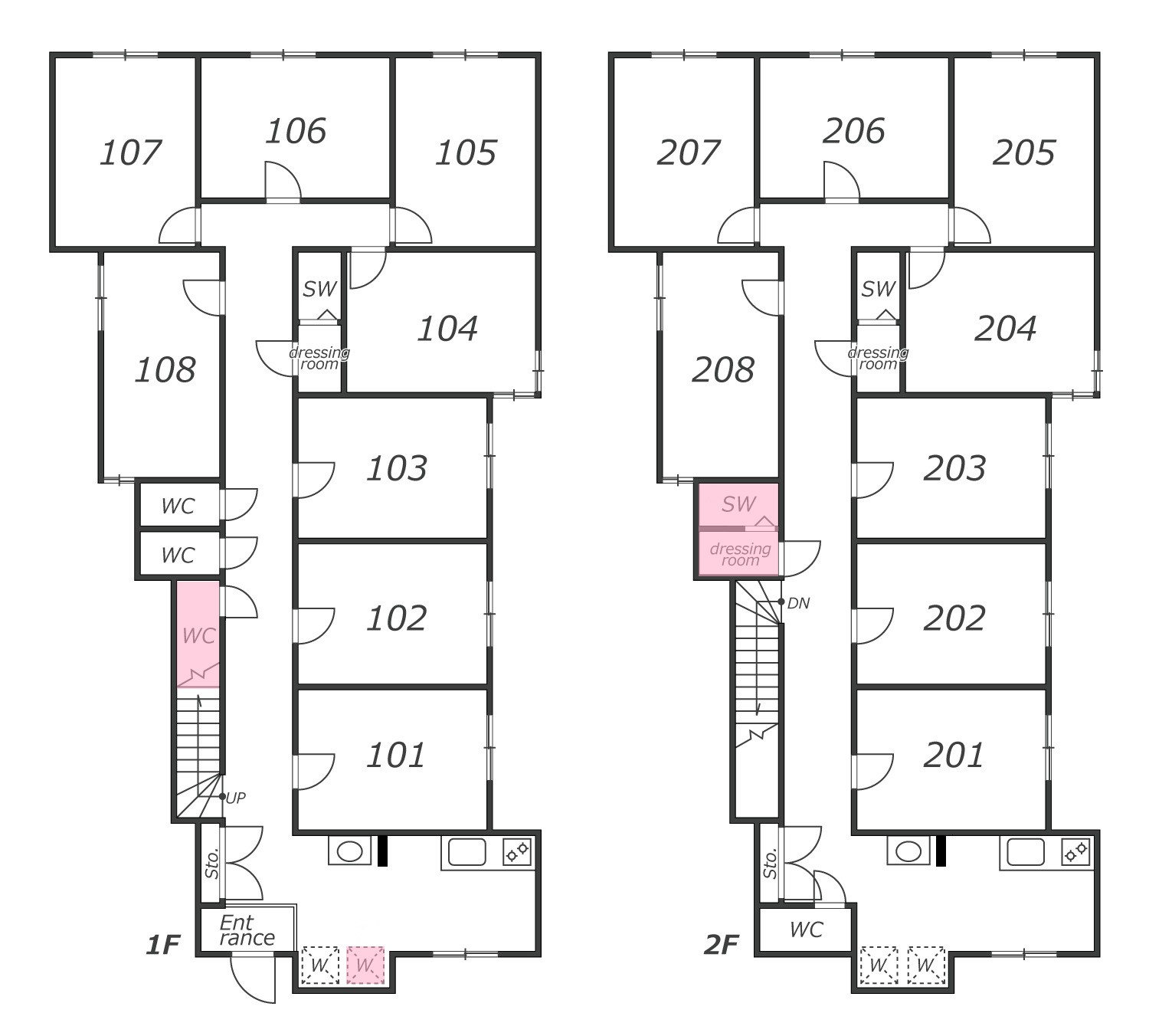 L234 TOKYO β 게이세이카나마치1間取り図