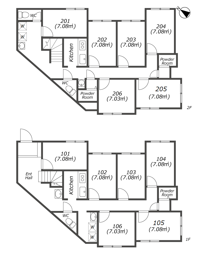 J13 TOKYO β 메구로間取り図
