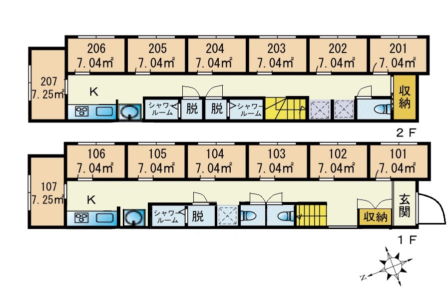 J64 TOKYO β 신타카시마다이라1間取り図