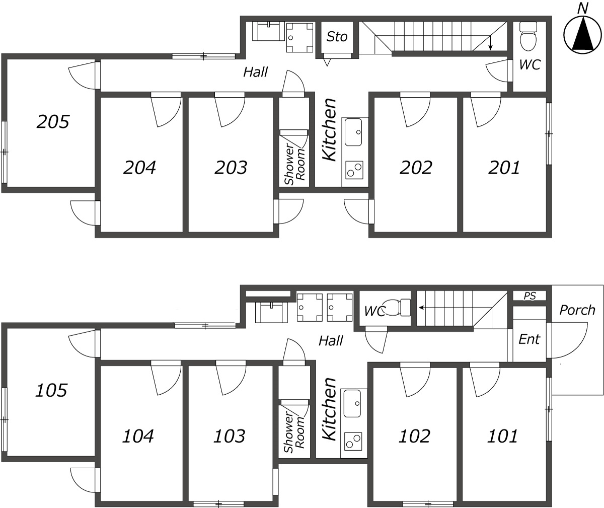 J167 TOKYO β 도시마엔4間取り図
