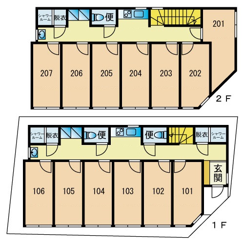J220 TOKYO β 헤이와지마1間取り図