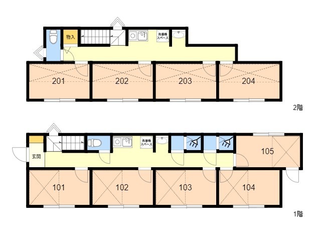 K79 TOKYO β 다이시마에6間取り図
