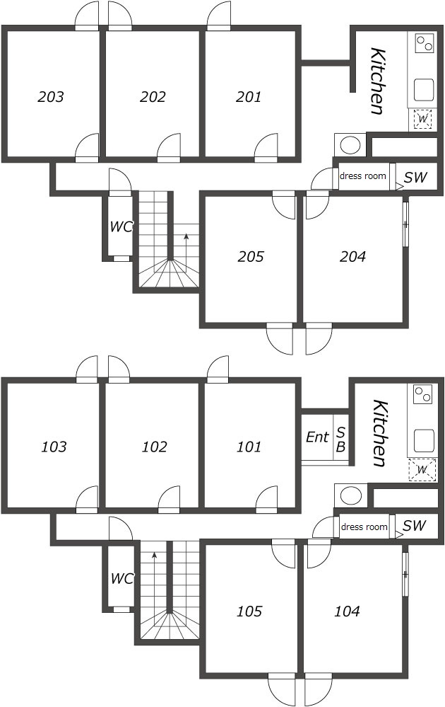 L25 TOKYO β 滝野川一丁目間取り図
