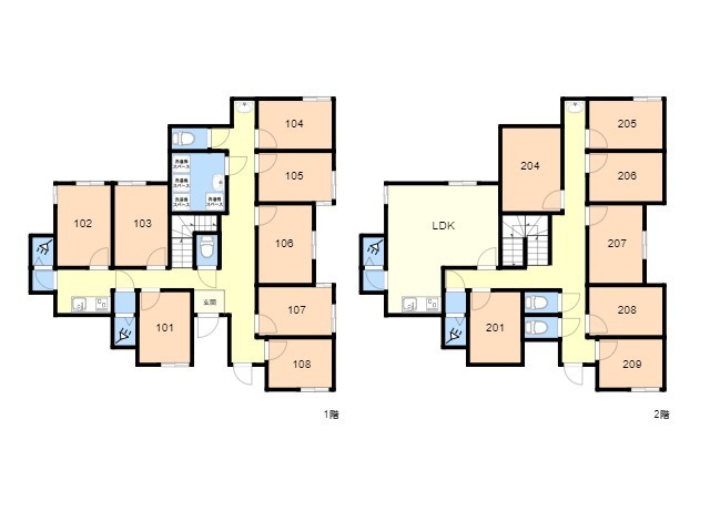 L49 TOKYO β Kami-Itabashi 3間取り図