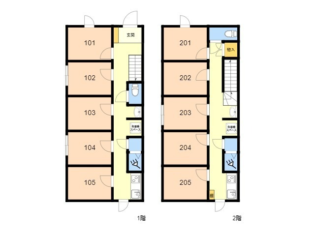 K137 TOKYO β 시모2間取り図