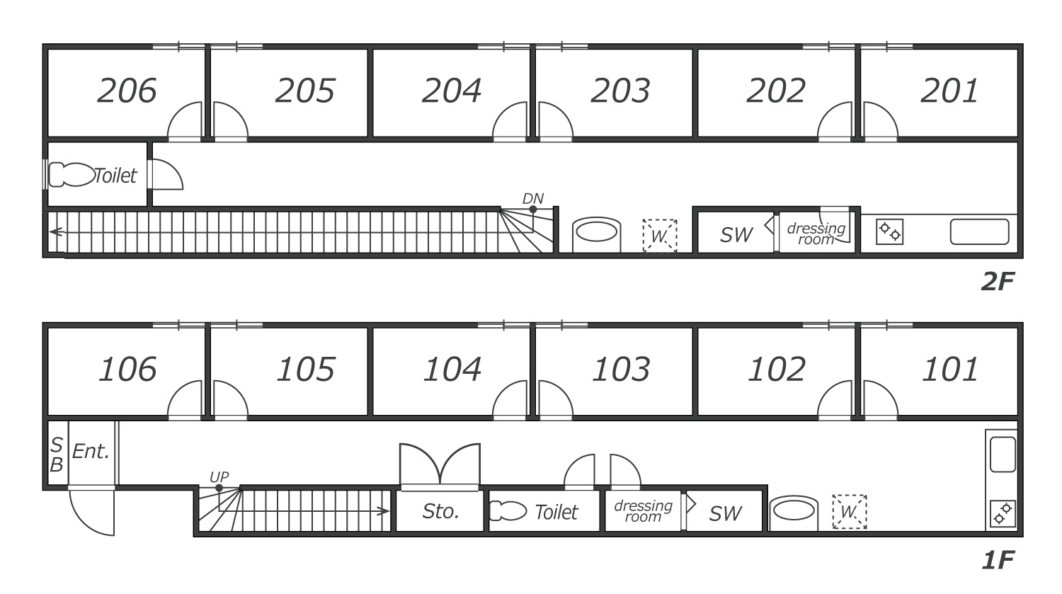 L65 TOKYO β 南千住3間取り図
