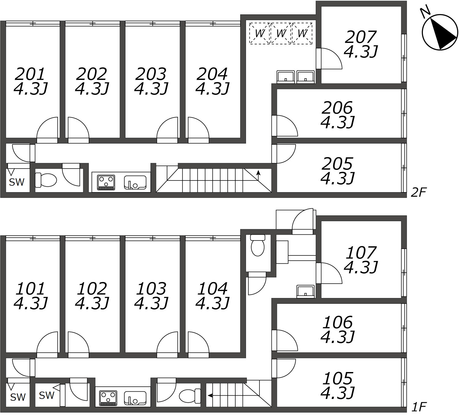  L69 TOKYO β 三軒茶屋4間取り図