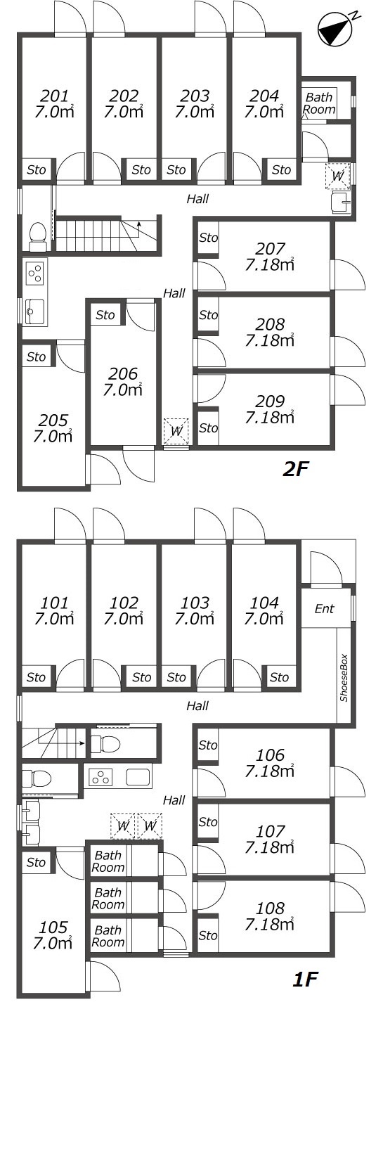 K231 TOKYO β 기타이케부쿠로3間取り図