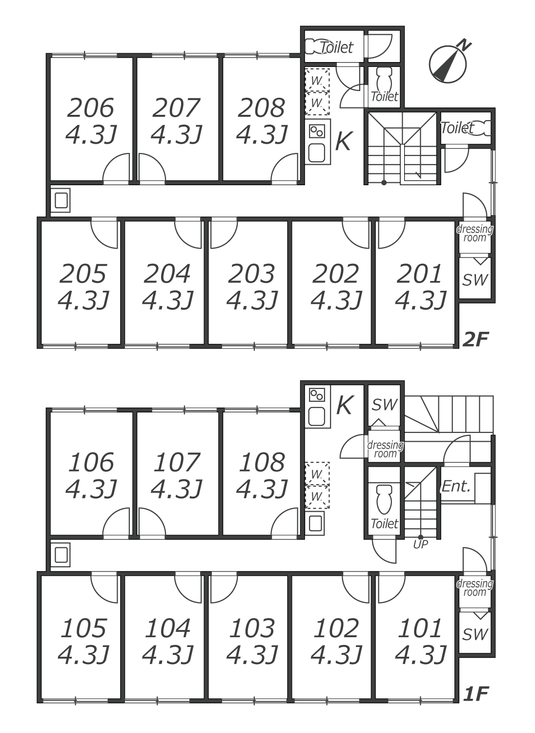 L100 TOKYO β 三軒茶屋2間取り図