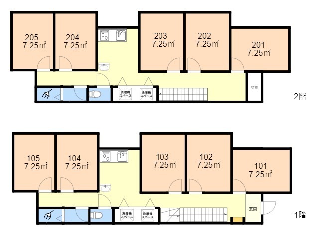 K278 TOKYO β 카메아리1間取り図